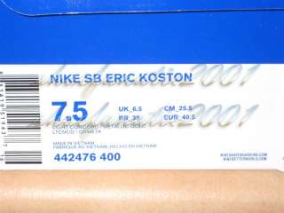 Nike SB Koston Kobe Premium XI Jordan Supreme BLUE 7.5  