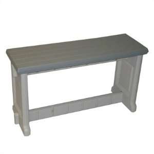   Leisure Accents 91321106 36 W Patio Bench Color: Gray: Toys & Games