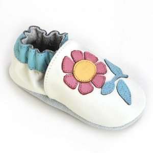  Momo Baby 4B1 391001 WHT Soft Sole Baby Shoe: Baby
