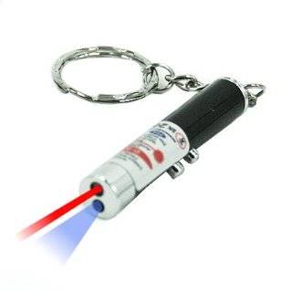 SE 2 in 1 LED Light And Laser Pointer Key Chain