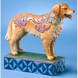  Enesco Jim Shore Kibby Golden Retriever Puppy Dog 