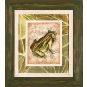  Phoenix Galleries OWP27428 Frog Habital 3 Framed Print 