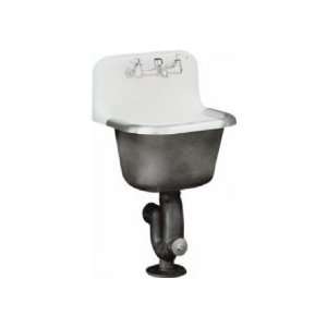  Kohler Service Sink w/ Rim Guard K 6716 0 White