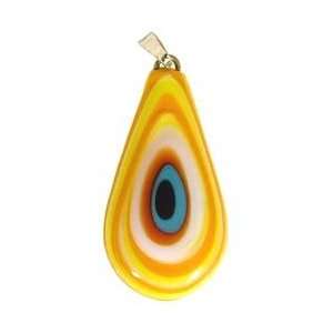  Evil Eyes Pendant (Kolye Ucu) Orange Drop