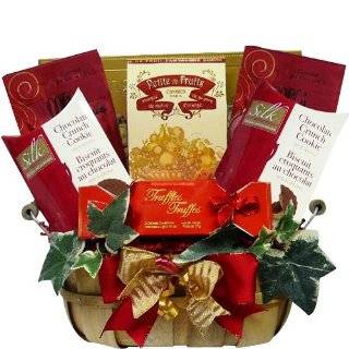 Beary Christmas Holiday Candy Gift Baskets:  Grocery 