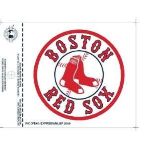 Boston Red Sox 3.5 x 3.75 Logo Static Cling Decal   Small:  