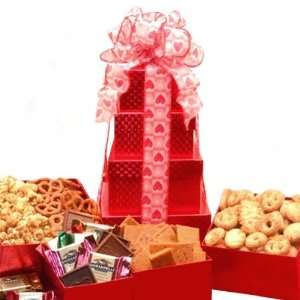 Valentines Sweets Gift Tower  Grocery & Gourmet Food