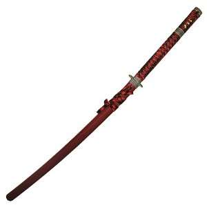  Royal Dragon Katana Sword Red