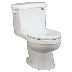 Eljer 0810777001BW 17 Inch Titan One Piece Elongated Toilet in a Box 