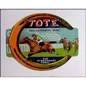  Tote Sportmans Tonic Original Vintage Label
