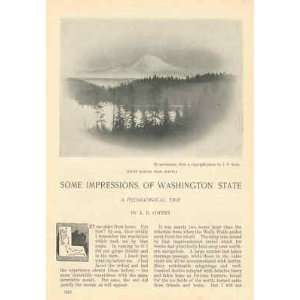  1897 Washington State Seattle Mount Rainier Tacoma 