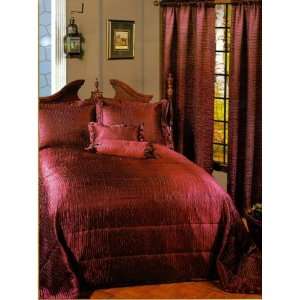   : Crushed Satin 5 Pc. Bedspread Set Sage Green Queen: Home & Kitchen
