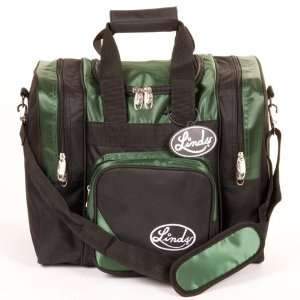  Linds Laser Deluxe Single Bowling Bag Green Sports 