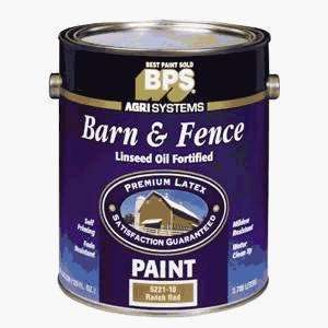   Premium Farm And Ranch Latex Linseed Oil Paint Patio, Lawn & Garden
