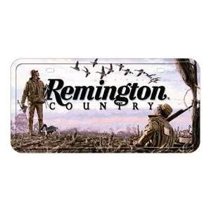   Novelty Car License Plate Remington Guns Duck Hunting 