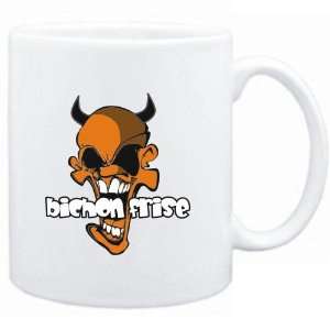  Mug White  Bichon Frise   Devil  Dogs