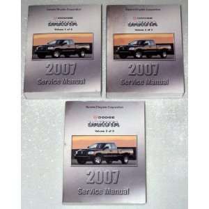  2007 Dodge Dakota Factory Service Manuals Automotive