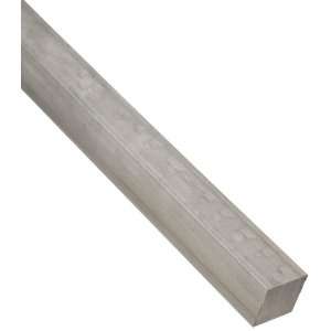 Stainless Steel 303 Square Bar, 1 Thick, 1 Width, 36 Length  
