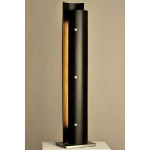   Collection Curve Floor Lamp 61.5h Pecan Wood