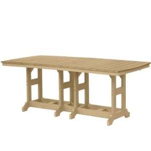  Counter Height   Garden Classic Orchid Table   Weatherwood 