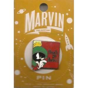 Warner Brothers Looney Tunes Marvin the Martian Dont Go There Pin
