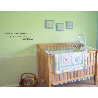 IF YOU CAN DREAM IT, YOU CAN DO IT WALT DISNEY Vinyl wall quotes and 