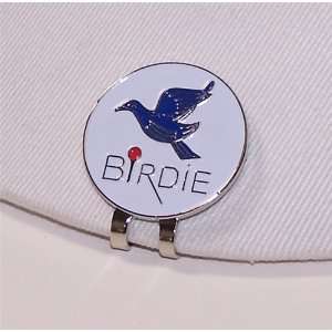  Birdie Golf Ball Marker with Magnetic Hat Clip Sports 