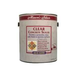   Concrete Sealer Clear Satin 1 Gallon (Pack of 4)