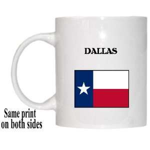  US State Flag   DALLAS, Texas (TX) Mug 