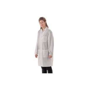   Traditional ESD Safe Lab Coat, Key Option, White, Small: Electronics