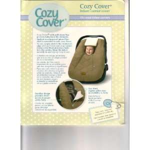  COZY COVER INFANT CARRIER COVER MICRO FIBER BROWN Baby