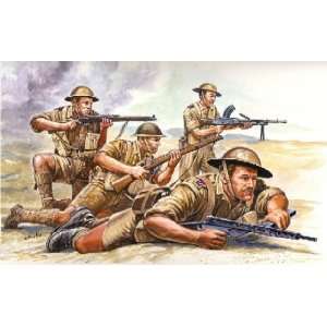    Italeri 1/72 WWII British 8th Army Soldiers (50) Toys & Games