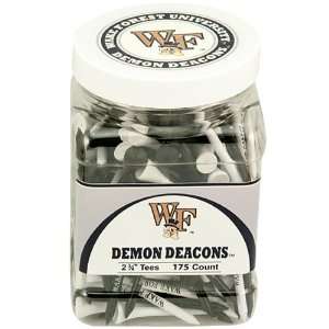  Wake Forest Demon Deacons 175 Count Golf Tees Sports 