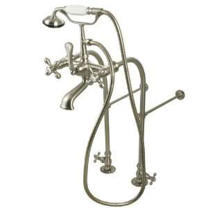 CC57T458MX Vintage Free Standing Clawfoot Tub Filler with Hand Shower 