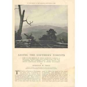    1903 Saving Southern Forests Appalachia Louisiana 