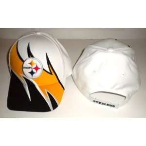 NFL Pittsburgh Steelers Flash Adjustable Hat Cap Lid:  