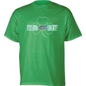 Florida Gators Kelly Green Feeling Lucky T Shirt  Sports 