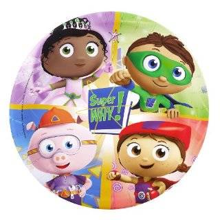  Super Why!   Super Birthday Edible Icing Cake Topper: Toys 