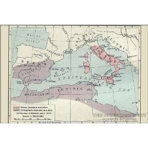 Second Punic War Map, Hannibal & Carthage vs. The Roman Empire   24 
