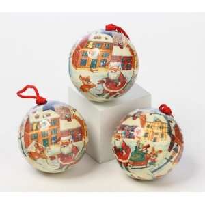   Vintage Holiday Paper Mache Ornaments:  Kitchen & Dining