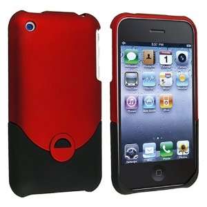   BLACK RUBBER HARD SKIN SHELL CASE Compatible With iPhone Electronics