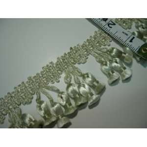   inch Frosted Sage with Bell Tassel Fringe Trim: Arts, Crafts & Sewing
