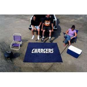 NFL   San Diego Chargers Tailgater Rug:  Sports & Outdoors
