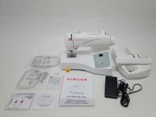 SINGER Futura CE 250 All In One Sewing and Embroidery Machine Over 100 