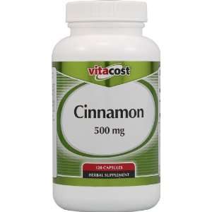  Vitacost Cinnamon    500 mg   120 Capsules Health 