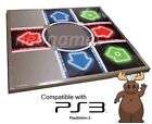 PS3 / PS2 /PC Tournament Metal Dance Pad Mat  Dance Revolution DDR V3