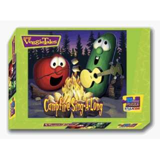   7440 VeggieTales 100 Piece Puzzle Campfire Sing A Long Toys & Games
