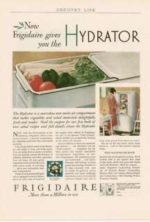 1930 Frigidaire refrigerator advertising print AD  