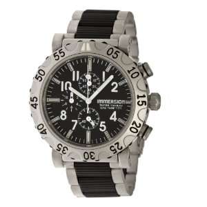   Chronograph Black Dial Tritium Mens Watch 6905: Immersion: Watches