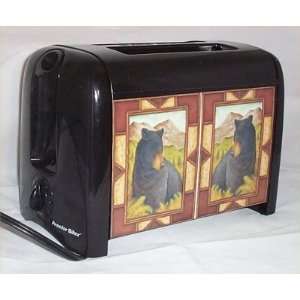  Black Bear Proctor Silex 2 Slice Black Wide Slot Toaster 
